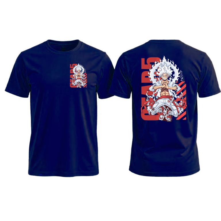 Luffy Gear Anime printed Tshirt