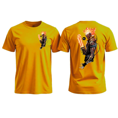Ghost Rider robotic cotton printed Tshirt