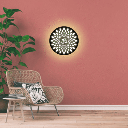 OM LED Light Wall Decor