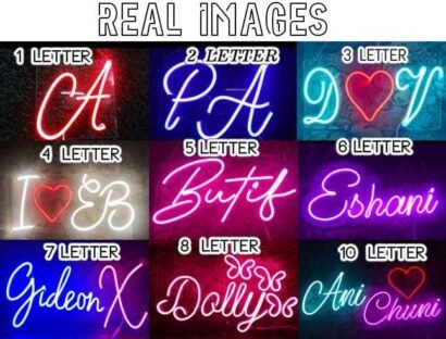 Customized Neon Lights for gifts, lovers,parents