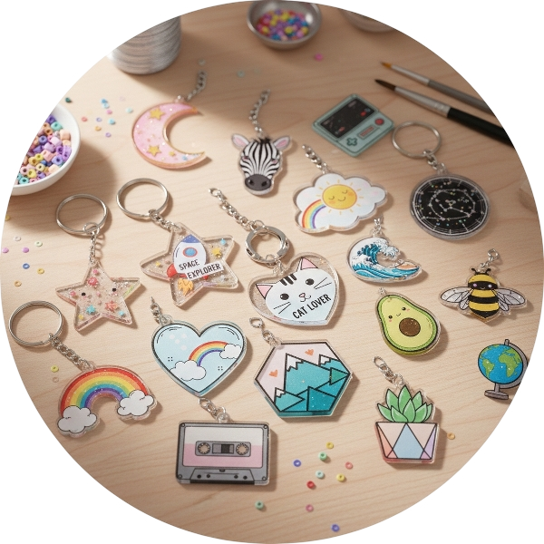 Acrylic Key Chain